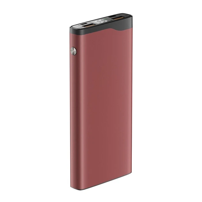 Внешний аккумулятор (Power Bank) OLMIO Power bank QL-10-RED (10000 мАч, Красный)