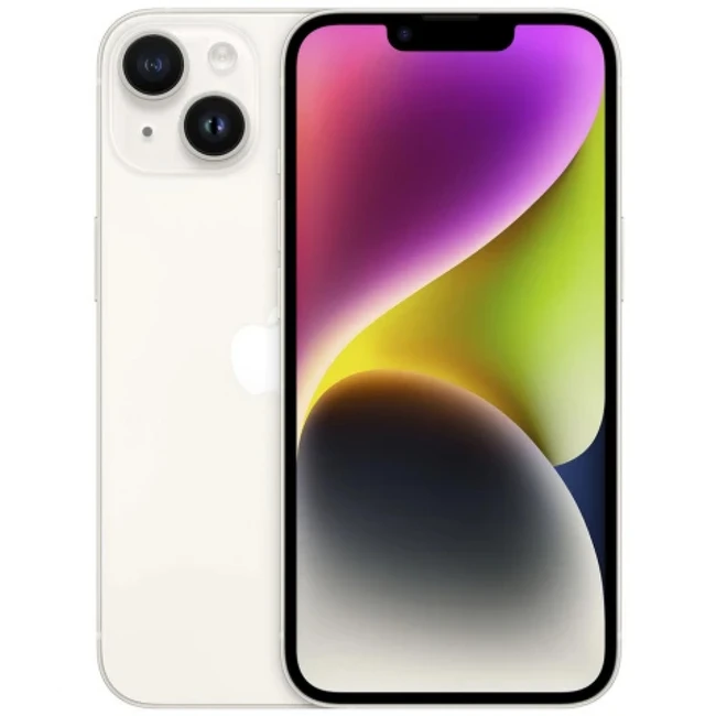 Смартфон Apple iPhone 14 A2884_128Gb_Starlight (128 Гб, 6 Гб)