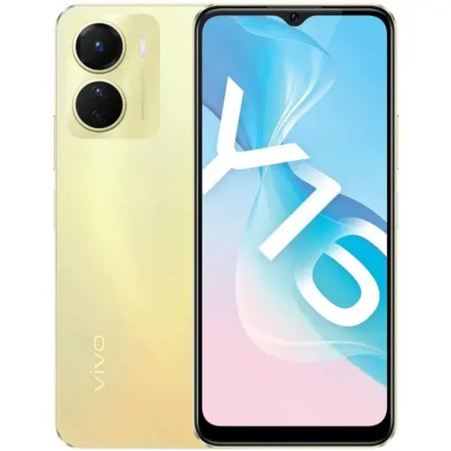 Смартфон Vivo Y16 2204_32_Drizzling Gold (32 Гб, 2 Гб)
