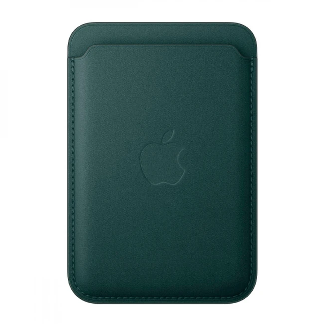 Аксессуары для смартфона Apple iPhone FineWoven Wallet with MagSafe - Dark Green MA6Y4ZM/A