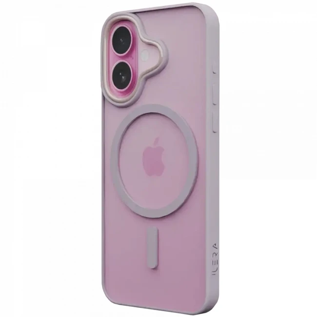 Аксессуары для смартфона iLera ColorAnt Clear Case, Baby Pink for iPhone 16 ILGCACLCAPI16