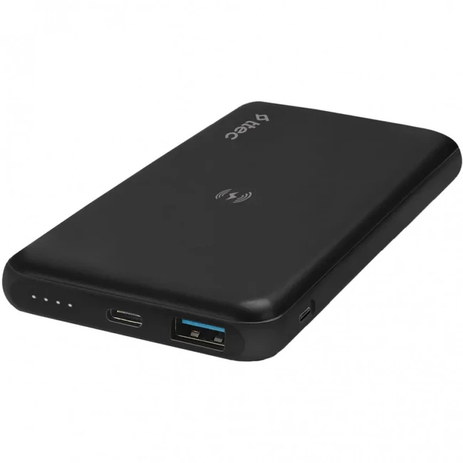 Внешний аккумулятор (Power Bank) Ttec PowerSlim Pro W 2BB179S (10000 мАч, Черный)