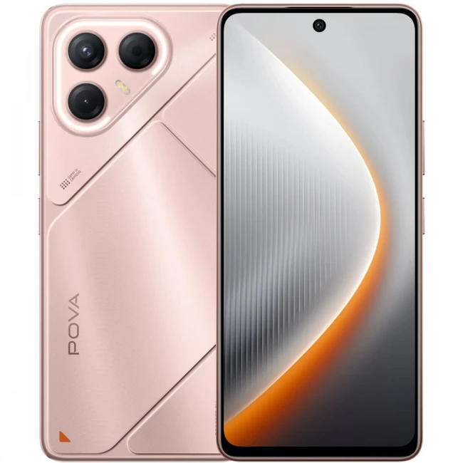 Смартфон TECNO Pova 7 5G 8/128Gb Stardust Pink LJ7 128+8 STARDUST PINK (128 Гб, 8 Гб)