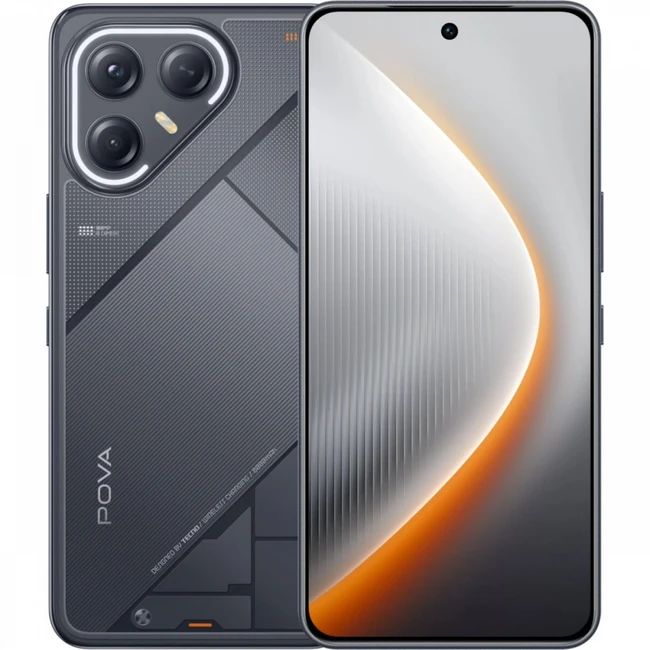 Смартфон TECNO Pova 7 Ultra 8/256Gb Geek Black LJ9 256+8 GEEK BLACK (256 Гб, 8 Гб)