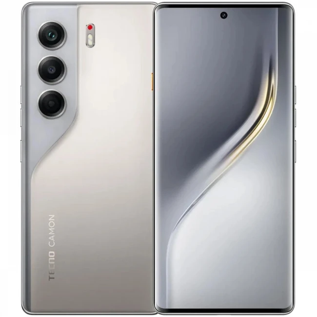Смартфон TECNO Camon 40 Pro 5G 12/256Gb Sandy Titanium CM7 256+12 SANDY TITANIUM (256 Гб, 12 Гб)