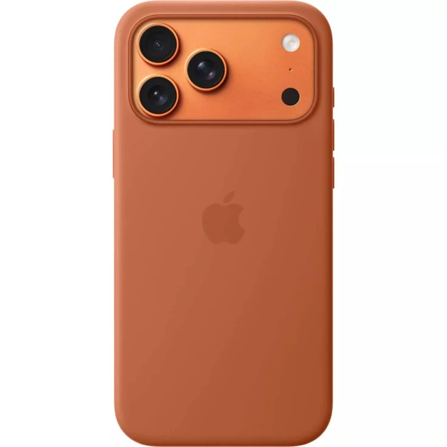 Аксессуары для смартфона Apple iPhone 17 Pro Max Silicone Case with MagSafe - Terra Cotta MGFQ4ZM/A
