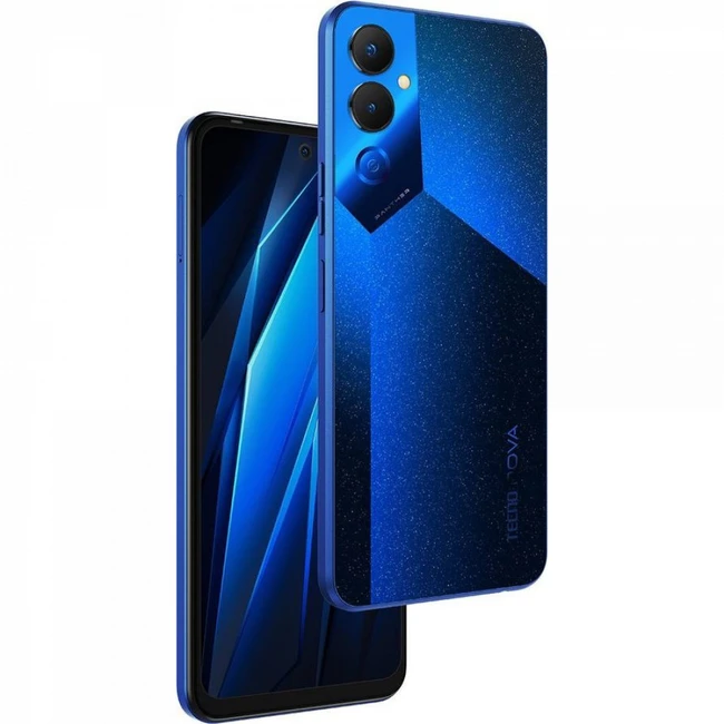 Смартфон TECNO Pova 4 LG7N/CRYOLITE BLUE-128GB (128 Гб, 8 Гб)