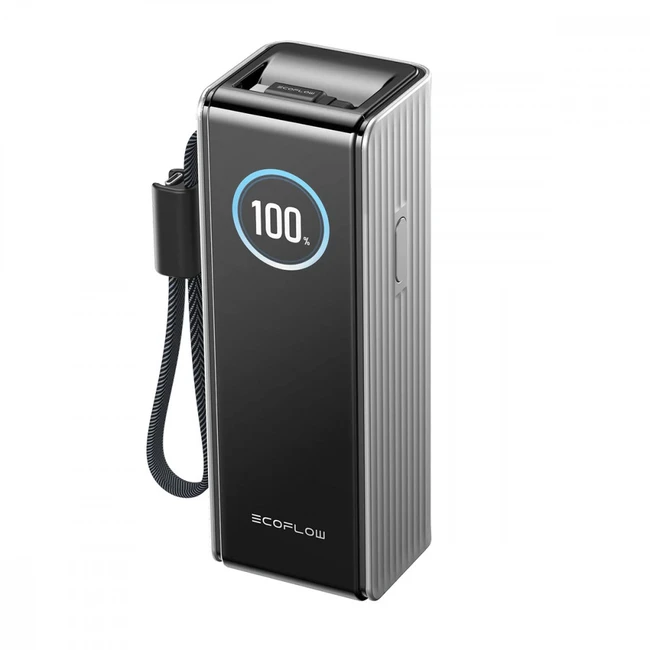 Внешний аккумулятор (Power Bank) EcoFlow RAPID 25К EF-RAPID25K100W-S-EU (25000 мАч, Серебро)