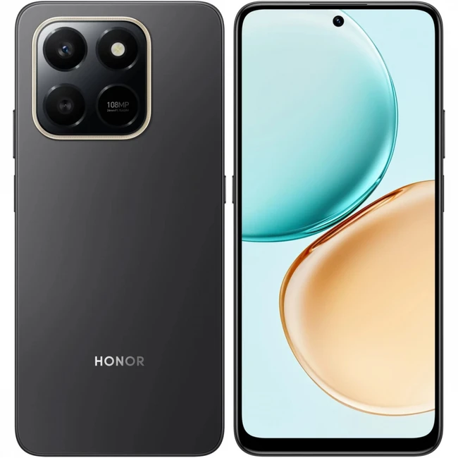 Смартфон Honor X7d 8/256Gb Velvet Black 5109BXJW (256 Гб, 8 Гб)