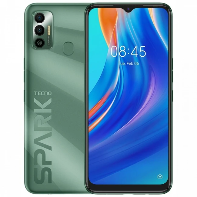 Смартфон TECNO Spark 7 KF6N/64GB/SPRUCE GREEN (64 Гб, 4 Гб)