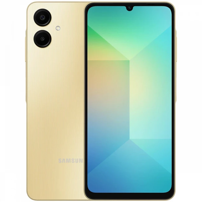 Смартфон Samsung Galaxy A06 4/64Gb Gold SM-A065FZDDAFB 64 Гб, 4 Гб