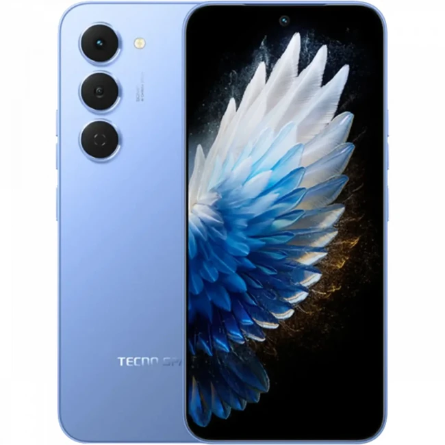Смартфон TECNO Spark 40 Pro 8/128Gb Lake Blue KM6 128+8 LAKE BLUE 128 Гб, 8 Гб
