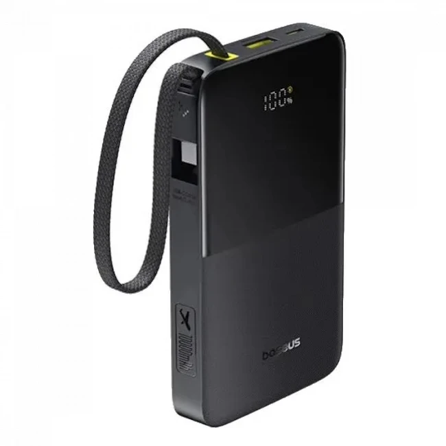 Внешний аккумулятор (Power Bank) Baseus EnerFill FC51 Bipow2 Pro 10000mAh 22.5W - Black E0027600 10000 мАч, Черный