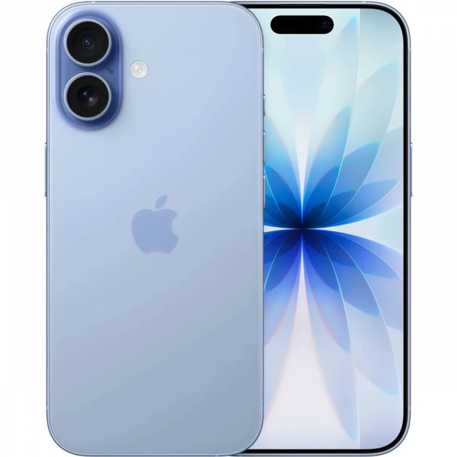 Смартфон Apple iPhone 17 512Gb Mist Blue MG6T4KH/A 512 Гб, 8 Гб