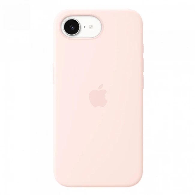 Аксессуары для смартфона Apple iPhone 17e Silicone Case with MagSafe - Soft Pink MHWJ4ZM/A