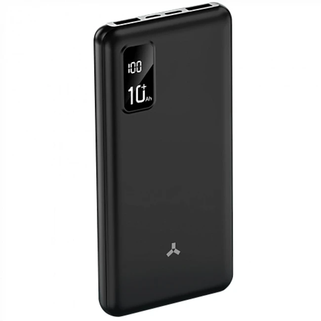 Внешний аккумулятор (Power Bank) Accesstyle Shadow 10PQD (10000 мАч, Черный)