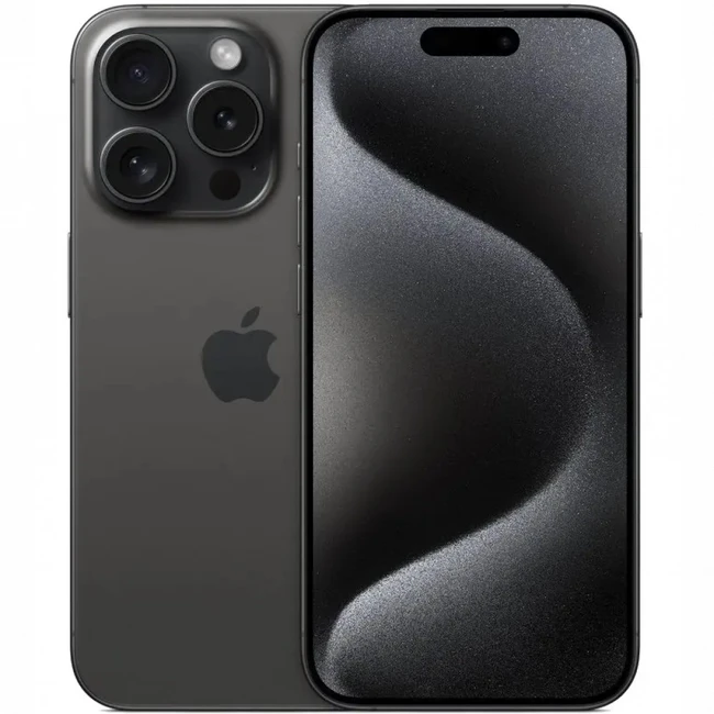 Смартфон Apple iPhone 15 Pro черный MTV13HX/A (256 Гб, 8 Гб)