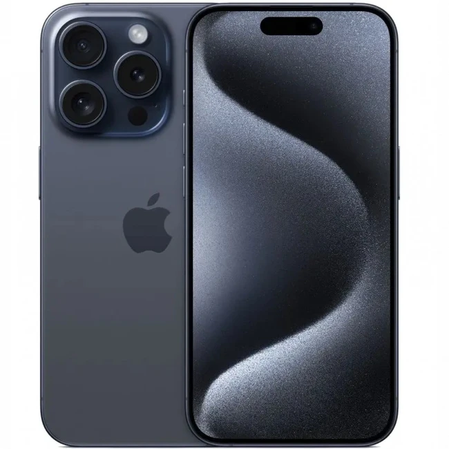 Смартфон Apple iPhone 15 Pro синий MTV63HX/A (256 Гб, 8 Гб)