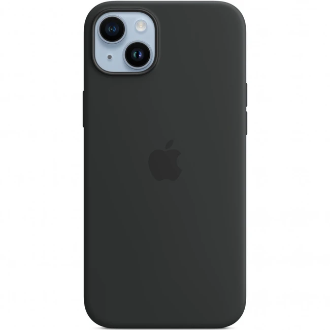 Аксессуары для смартфона Apple Чехол для iPhone 14 Plus Silicone Case with MagSafe - Midnight MPT33ZM/A