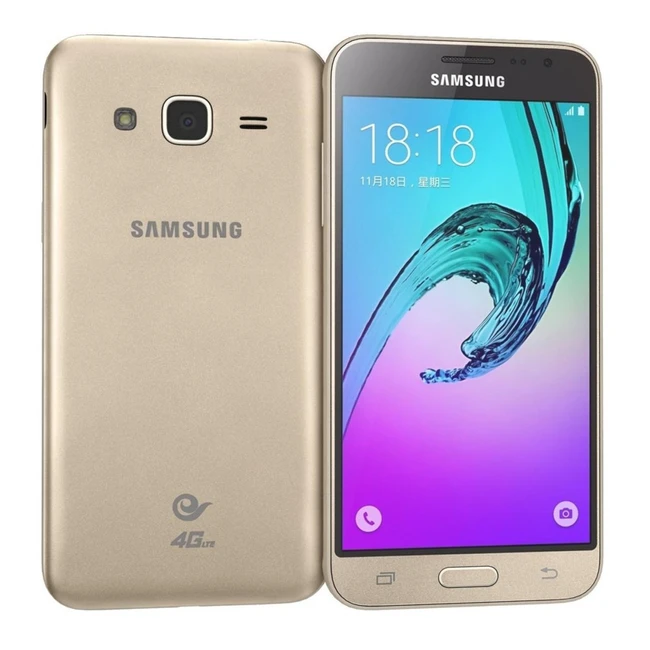 Смартфон Samsung Galaxy J3, 16GB - Gold SM-J330FZDDSER