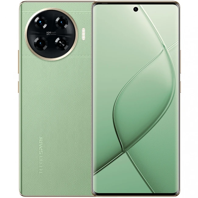 Смартфон TECNO SPARK 20 Pro + Зелёный KJ7-8-256-Magic Skin Green (256 Гб, 8 Гб)