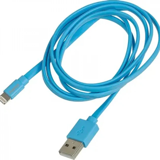 Кабель интерфейсный Hama Flat H-00173646 (USB Type A - Lightning (8pin))