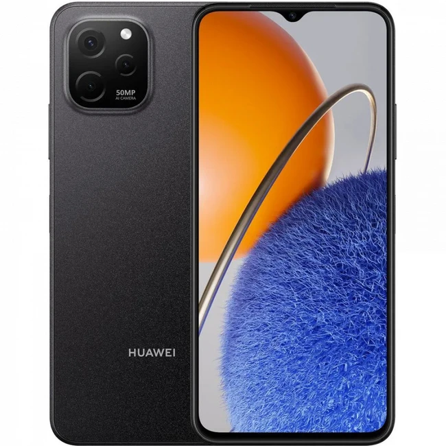 Смартфон Huawei Nova Y61 EVE-LX9N 51097SXA BLACK 128 Гб, 4 Гб