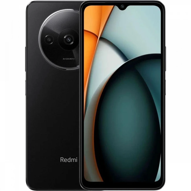 Смартфон Xiaomi Redmi A3 Чёрный 23129RN51X-3-64-BLACK (64 Гб, 3 Гб)