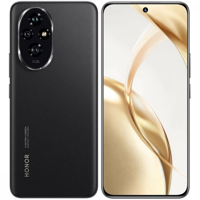 Смартфон Honor 200 (8/256GB) Velvet Black 5109BFKA (256 Гб, 8 Гб)