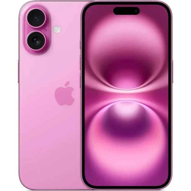 Смартфон Apple iPhone 16 128Gb Pink MYEA3HN/A (128 Гб, 8 Гб)