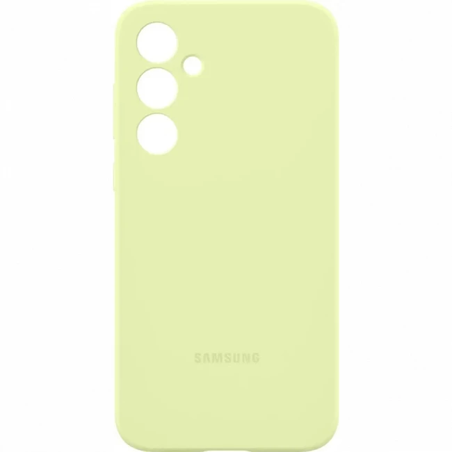 Аксессуары для смартфона Samsung Чехол (клип-кейс) Samsung для Samsung Galaxy A35 Silicone Case A35 лайм EF-PA356TMEGRU