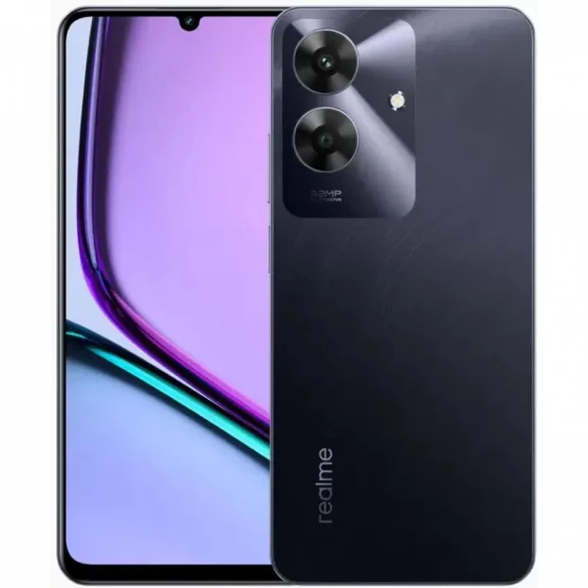 Смартфон REALME Note 60 (6/128Gb) Black 6941764443907 (128 Гб, 6 Гб)