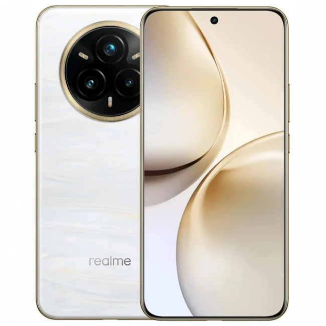 Смартфон REALME 14 Pro+ 12/512Gb Pearl White 6941764453036 (512 Гб, 12 Гб)