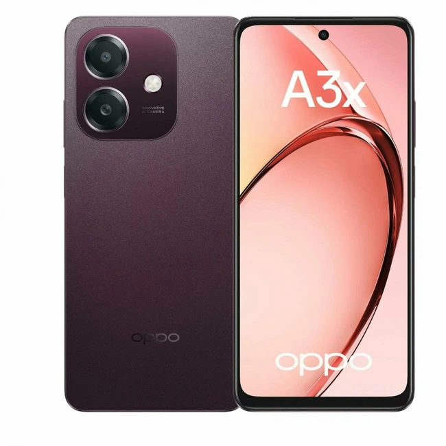 Смартфон Oppo A3x (4/64) Nebula Red (64 Гб, 4 Гб)