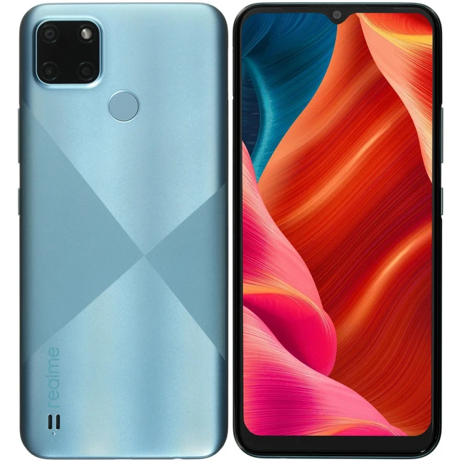 Смартфон REALME C21Y (3/32Gb) Blue RMX3261/32GB/BLUE (32 Гб, 3 Гб)