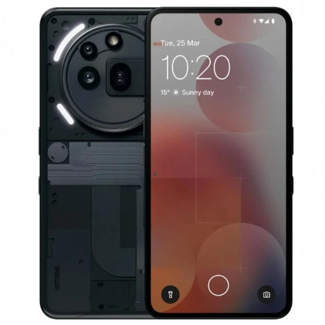 Смартфон Nothing Phone (3a) Pro 12/256Gb Black A10400169 (256 Гб, 12 Гб)