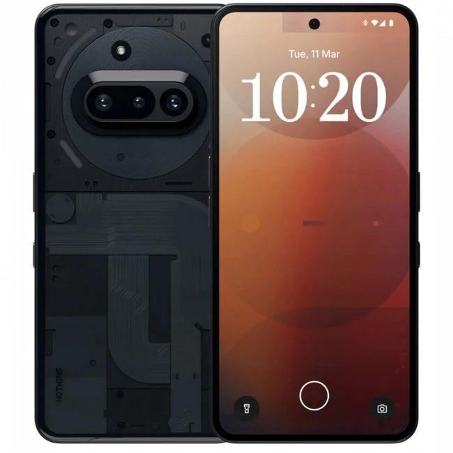 Смартфон Nothing Phone (3a) 12/256Gb Black A10400148 (128 Гб, 8 Гб)