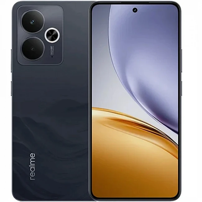 Смартфон REALME 14T 12/256Gb Obsidian Black (RMX5078) 6941764459748 (256 Гб, 12 Гб)