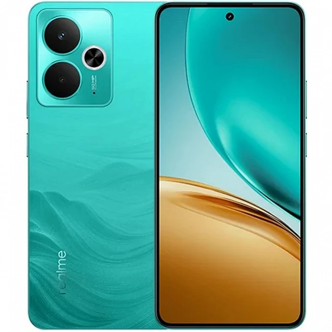 Смартфон REALME 14T 12/256Gb Surf Green (RMX5078) 6941764459762 (256 Гб, 12 Гб)