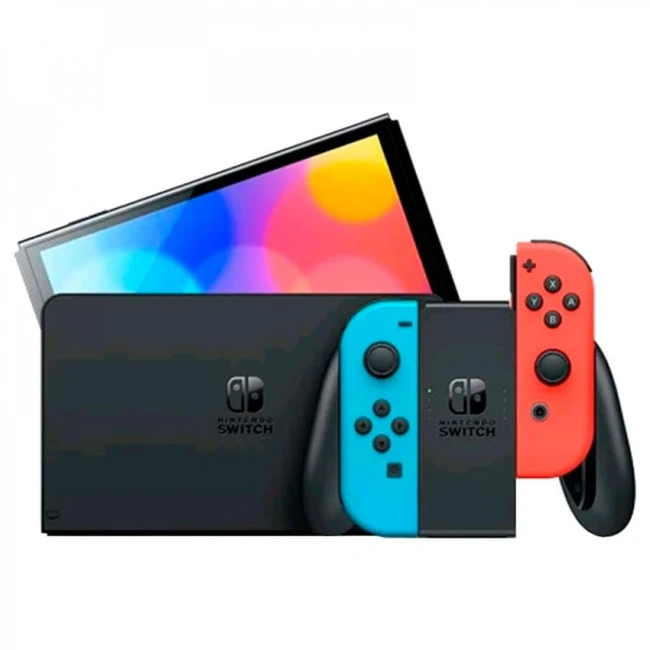 Игровая приставка Nintendo Switch OLED Neon OLED NEON