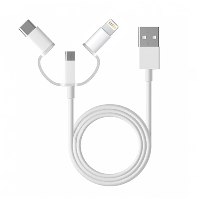 Кабель интерфейсный Xiaomi Lighting/Type-C/Micro-USB (USB Type A - USB Type B micro)
