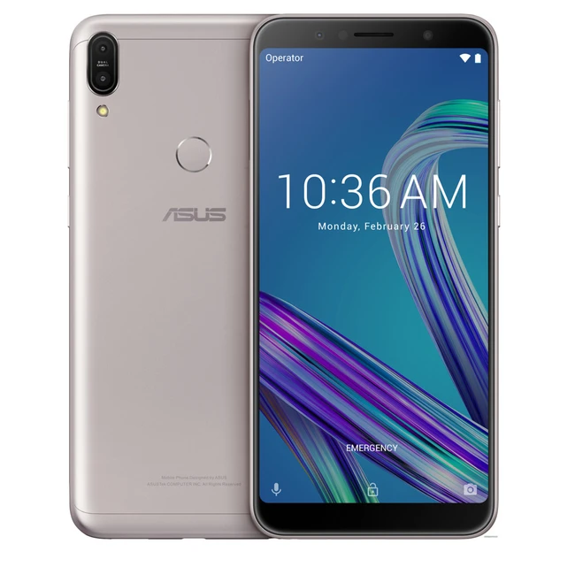 Смартфон Asus ZB602KL ZenFone Max Pro M1, 64GB - Silver 90AX00T2-M00080