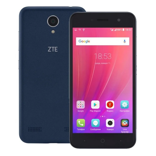 Смартфон ZTE Blade A520, 16GB - Blue Blade A520 blue