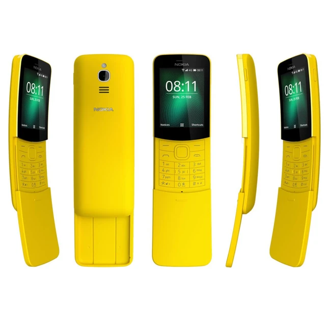 Смартфон Nokia 8110 - Yellow NOKIA 8110 DS 4G TA-1048