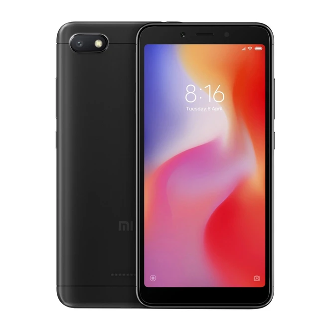 Смартфон Xiaomi Redmi 6A, 16GB - Black REDMI6ABK16GB