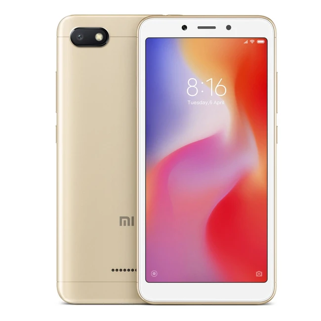 Смартфон Xiaomi REDMI 6A 16GB - GOLD REDMI6AGD16GB