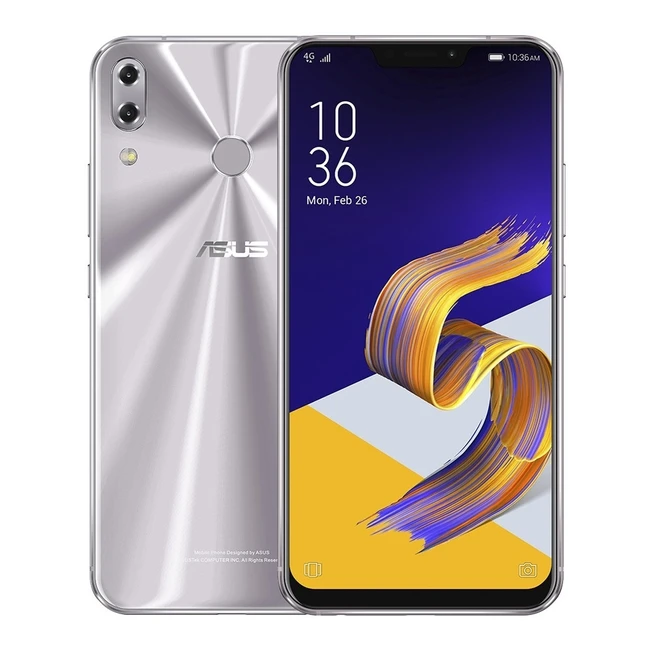 Смартфон Asus Zenfone 5Z, 256Gb - Silver 90AZ01R2-M00860