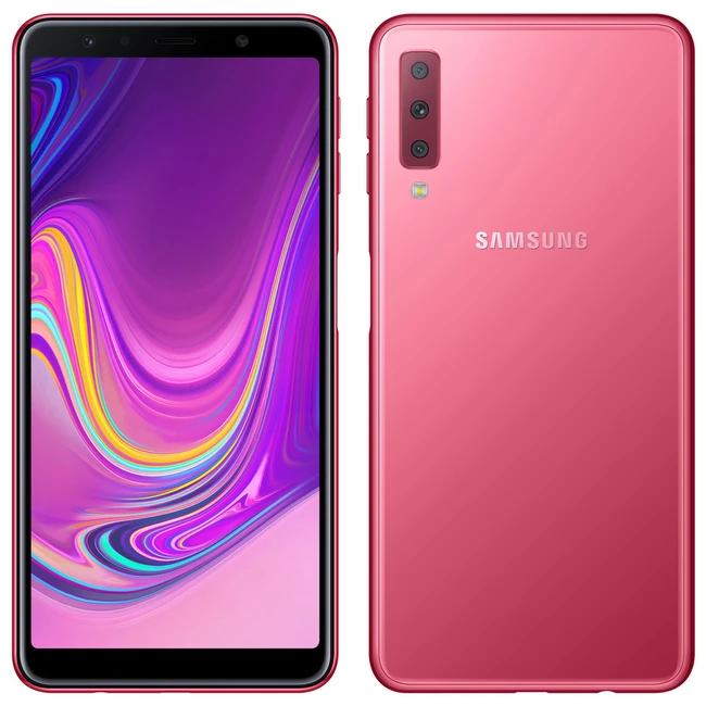 Смартфон Samsung Galaxy A7, 64GB - Pink SM-A750FZIUSER