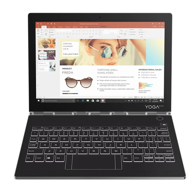 Планшет Lenovo Yoga Book YB-J912F ZA3S0048RU