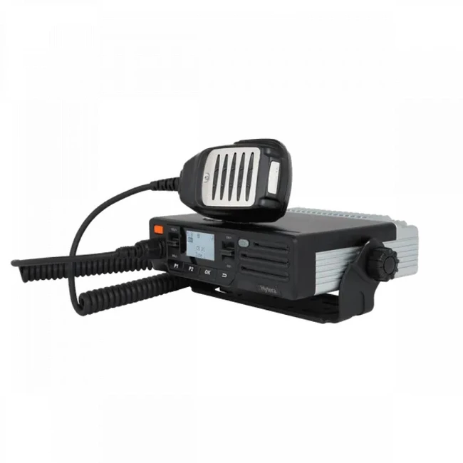 Стационарная рация HYT (Hytera) Радиостанция мобильная MD-625, 136-174 МГц, 50 Вт, 256 каналов, IP-54, цифровой/аналоговый режим, гарнитура SM-11A1, кабель питания